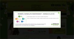 Desktop Screenshot of herbalplus.ro